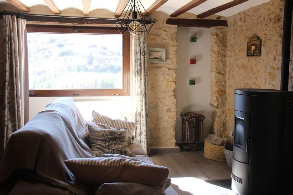 Villa Casa Rustica Y Vistas A La Montana - Els Llavadors Villafranca del Cid Esterno foto